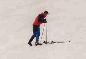 [Image] Me collecting skis